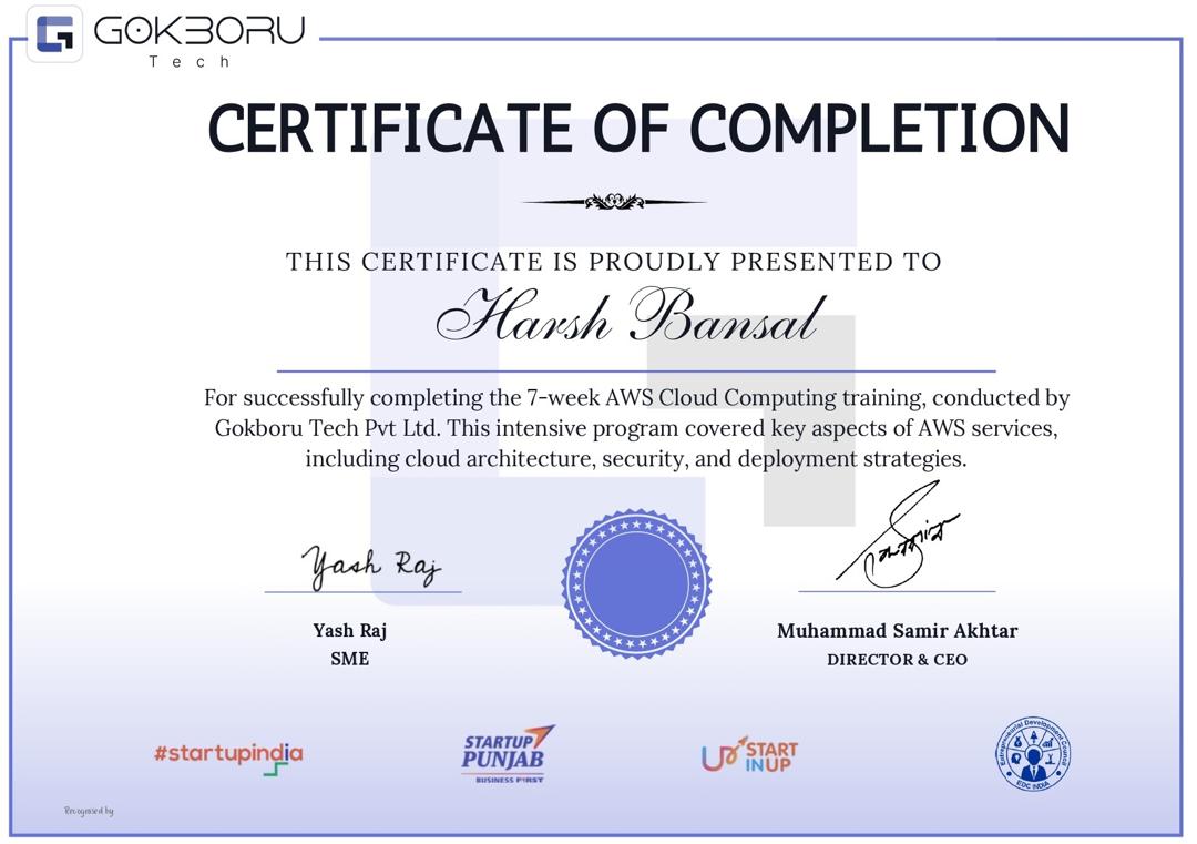 AWS Cloud Computing - by Gokburo Tech